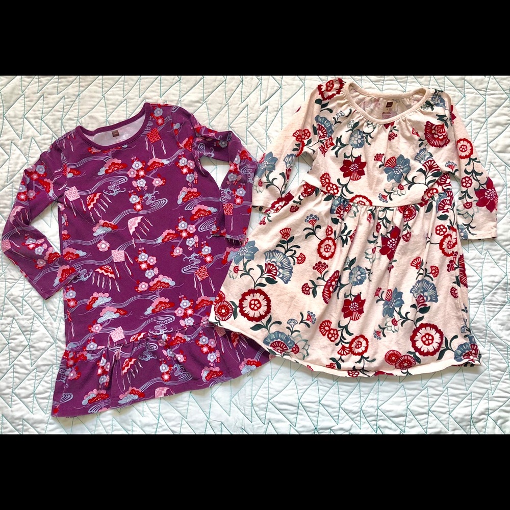 Bundle: Tea Collection Girls Dresses Fall 2016